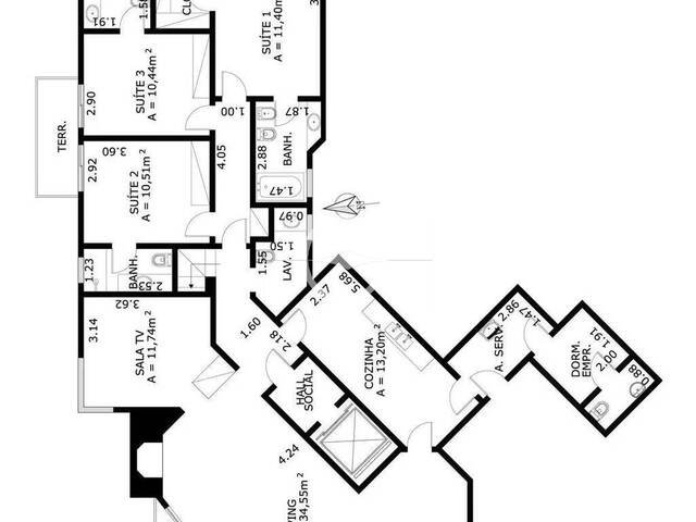 #62034824 - Apartamento para Venda em São Paulo - SP - 2